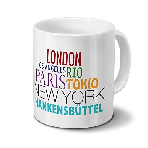 digital print Städtetasse Hankensbüttel - Design Famous Cities of The World - Stadt-Tasse, Kaffeebecher, City-Mug, Becher, Kaffeetasse - Farbe Weiß digital print Städtetasse Hankensbüttel - Design Famous Cities of The World - Stadt-Tasse, Kaffeebecher, City-Mug, Becher, Kaffeetasse - Farbe Weiß von digital print