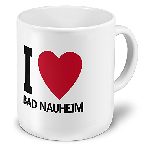 XXL Jumbo-Städtetasse Bad Nauheim - XXL Jumbotasse mit Design "I Love Bad Nauheim" - Städte-Tasse, Städte-Krug, Becher, Mug von digital print