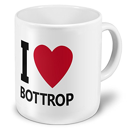 XXL Jumbo-Städtetasse Bottrop - XXL Jumbotasse mit Design "I Love Bottrop" - Städte-Tasse, Städte-Krug, Becher, Mug von digital print