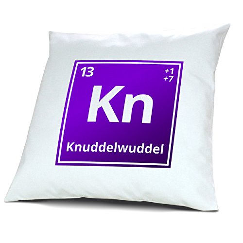 digital print Kopfkissen mit Namen Knuddelwuddel als Element-Symbol des Perioden Systems - lila - 40 cm, 100% Baumwolle, Kuschelkissen, Liebeskissen, Namenskissen, Geschenkidee digital print Kopfkissen mit Namen Knuddelwuddel als Element-Symbol des Perioden Systems - lila - 40 cm, 100% Baumwolle, Kuschelkissen, Liebeskissen, Namenskissen, Geschenkidee von digital print