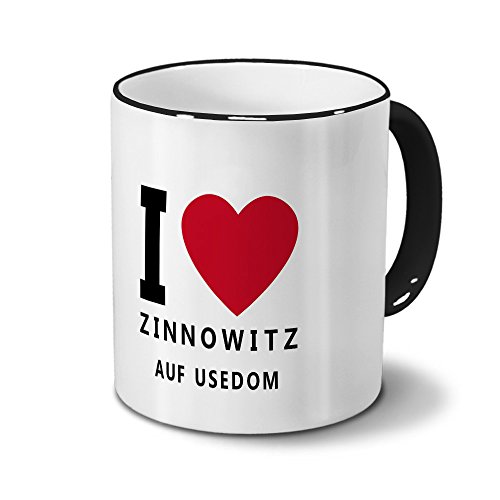 digital print Städtetasse Zinnowitz - auf Usedom - Design I Love Zinnowitz - auf Usedom, Stadt-Tasse, City-Mug, Kaffeetasse - Becher Schwarz digital print Städtetasse Zinnowitz - auf Usedom - Design I Love Zinnowitz - auf Usedom, Stadt-Tasse, City-Mug, Kaffeetasse - Becher Schwarz von digital print