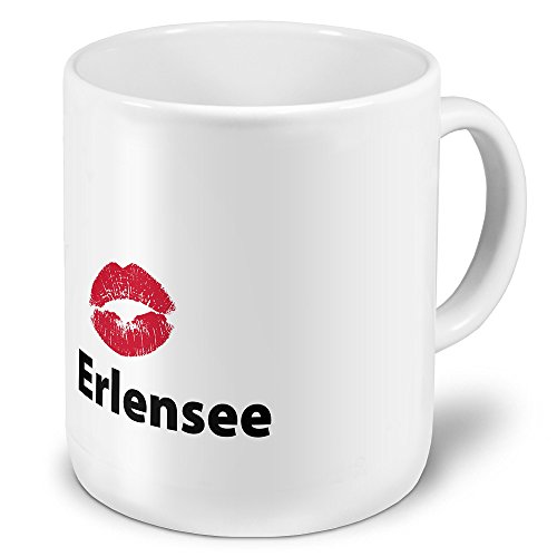 digital print XXL Jumbo-Städtetasse Erlensee - XXL Jumbotasse mit Design Kussmund - Städte-Tasse, Städte-Krug, Becher, Mug von digital print