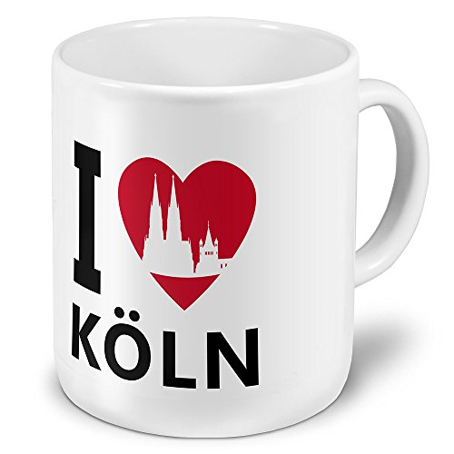 digital print XXL Jumbo-Städtetasse Köln - XXL Jumbotasse mit Design I Love Köln - Städte-Tasse, Städte-Krug, Becher, Mug von digital print