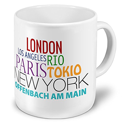 digital print XXL Jumbo-Städtetasse Offenbach am Main - XXL Jumbotasse mit Design Famous Cities of The World - Städte-Tasse, Städte-Krug, Becher, Mug digital print XXL Jumbo-Städtetasse Offenbach am Main - XXL Jumbotasse mit Design Famous Cities of The World - Städte-Tasse, Städte-Krug, Becher, Mug von digital print