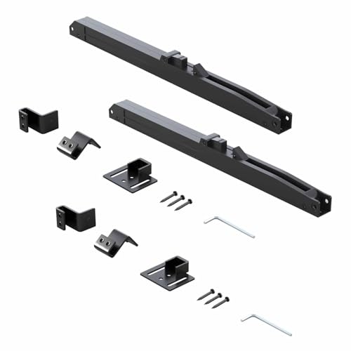 dijiusidy ABS Scheunentor Hardware Kit Schließmechanismus Glatte Scheune, mit zum Schließen POM Soft Mechanism Kit Scheunentor von dijiusidy