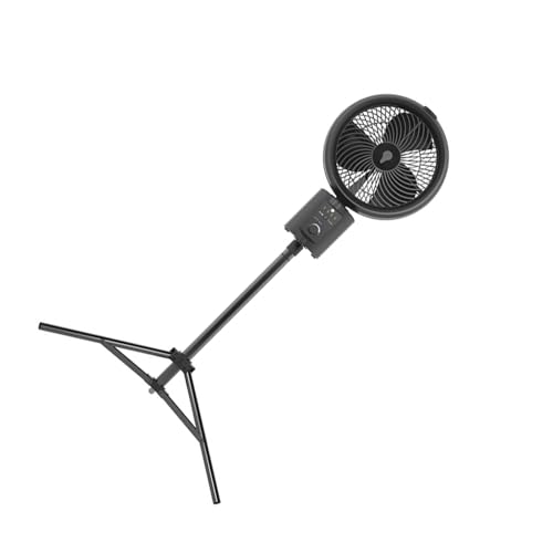 dijiusidy Camping mit Teleskopstange für Desktop oder Boden, elektrischer, ABS Sockelventilator, Deckenventilator, Kühlventilator, Bodenventilator von dijiusidy