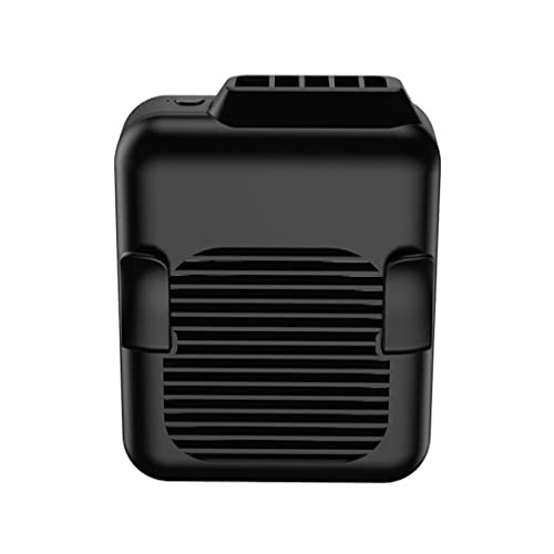 dijiusidy Clip Taille Fan Klimaanlage Mini Elektrische Neck Fans Tragbare Kühlung Freisprecheinrichtung USB Aufladbare Power Bank Outdoor, 6000 mAh von dijiusidy