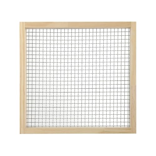 dijiusidy Gartensieb und Bedienung, einfache, praktische, materielle, langlebige, praktische Garten und Blumenerde Werkzeuge, 32 cm * 29 cm * 5, Bohrung: 5 mm x mm von dijiusidy