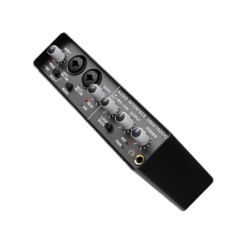 dijiusidy Mix: Anpassbare Externe Soundkarte. Passen Sie die Audiomischung für den Sound an. Hi Fi Sound. 2 Wege Eingang und 4 Ausgänge von dijiusidy