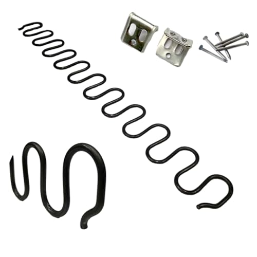 dijiusidy Sofa mit Ersatzfedern, unübertroffene Elastizität und Zähigkeit, Metall Ersatzfedern für Sofas, Stühle, Sofafedern, Flache Federlänge: 50 cm dijiusidy Sofa mit Ersatzfedern, unübertroffene Elastizität und Zähigkeit, Metall Ersatzfedern für Sofas, Stühle, Sofafedern, Flache Federlänge: 50 cm von dijiusidy