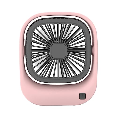 dijiusidy Tragbarer Lüfter Handheld 2 Gang einstellbare USB wiederaufladbare Desktop Luftventilatoren mit Halterung Tischkühlung Haushaltsstudie, Rosa dijiusidy Tragbarer Lüfter Handheld 2 Gang einstellbare USB wiederaufladbare Desktop Luftventilatoren mit Halterung Tischkühlung Haushaltsstudie, Rosa von dijiusidy