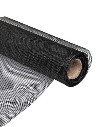 Fliegengitter in 0,8m 1,0m 1,2m 1,5m Breite bis 30m Länge in schwarz Insektenschutz Fiberglas Fliegennetz (schwarz, 1.0/10,99€m²) von dilou