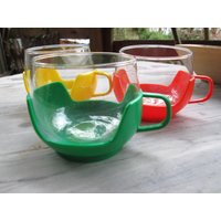 3 Teetassen/Kaffeetassen 70Er Jahre von dingedong