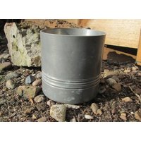 Alter Zinnbecher Zinngefäß Kaktustopf Reinzinn Vintage von dingedong