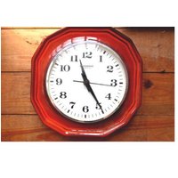 Küchenuhr Wanduhr Blessing Quartz Made in Germany Rot Vintage Küchenuhr Wanduhr Blessing Quartz Made in Germany Rot Vintage von dingedong