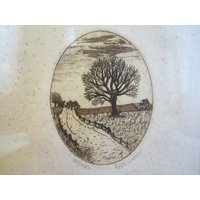 Kunstdruck Landschaft Signiert Reimer Im Rahmen von dingedong