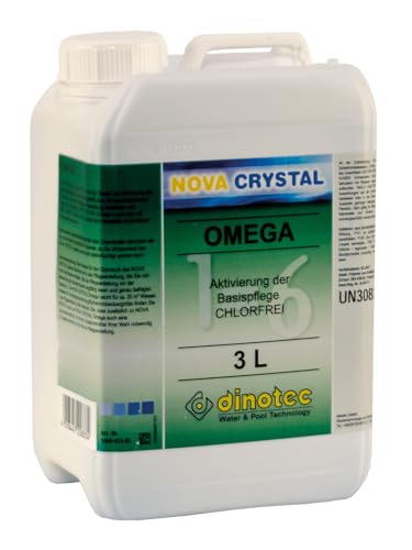 dinotec NOVA Crystal Omega 3 Liter - chlorfreie Wasserpflege von dinotec