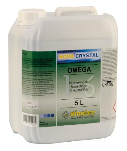 Dinotec NOVA Crystal Omega 5 Liter - chlorfreie Wasserpflege von dinotec