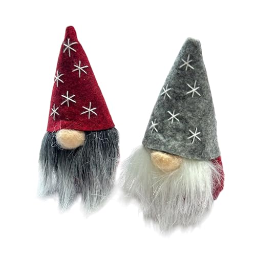 dio only for you Wichtel 2er Set aus Filz – Weihnachtsdeko & Winterdeko – Beschwert für stabilen Stand – 9 cm – Skandinavische Dekoration & Geschenkidee ROT GRAU dio only for you Wichtel 2er Set aus Filz – Weihnachtsdeko & Winterdeko – Beschwert für stabilen Stand – 9 cm – Skandinavische Dekoration & Geschenkidee ROT GRAU von dio only for you