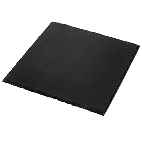 Dio Schieferuntersetzer 15 x 15 cm Schieferplatte Naturschiefer Untersetzer Schiefer Schieferteller von dio