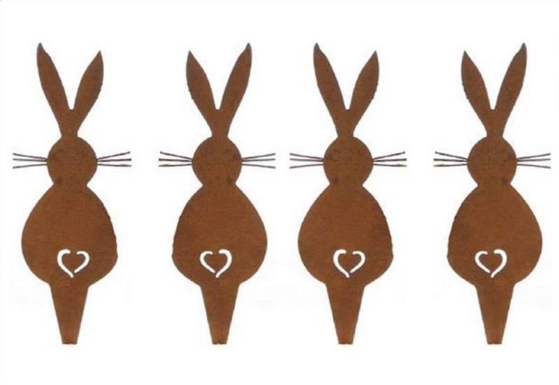 dio Gartenstecker Dio Gartenstecker Hase 4 Stück im Set von dio