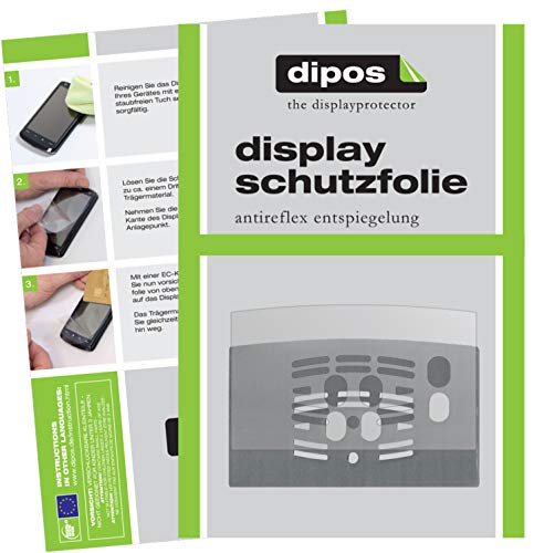 dipos 2X Matte Schutzfolie kompatibel mit DeLonghi ECAM 23.460.B Kaffeevollautomat Tropfblech Tropfblech I Kaffeevollautomaten I Abtropfblech I Abtropfgitter kompatibel mit Kaffee-Maschine von dipos