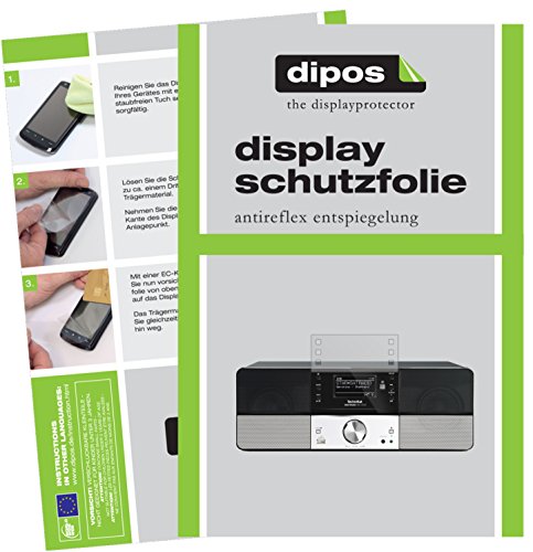 dipos I 3X Schutzfolie matt kompatibel mit TechniSat Digitradio 360 CD IR Folie Displayschutzfolie dipos I 3X Schutzfolie matt kompatibel mit TechniSat Digitradio 360 CD IR Folie Displayschutzfolie von dipos