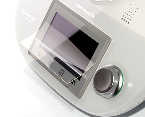 dipos I 6X Schutzfolie klar kompatibel mit Vorwerk Thermomix TM5 Folie Displayschutzfolie von dipos