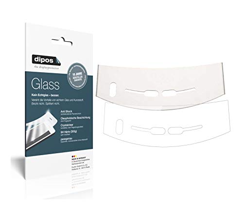 dipos I Klare Schutzfolie 9H kompatibel mit Jura J85 - Perfekte Passform für Abtropfblech und Abtropfgitter - Tropfblech Kaffeemaschine von dipos