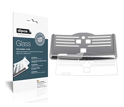 dipos I Klare Schutzfolie 9H kompatibel mit SAECO Incanto HD8922/01 - Perfekte Passform für Abtropfblech und Abtropfgitter - Tropfblech Kaffeemaschine von dipos