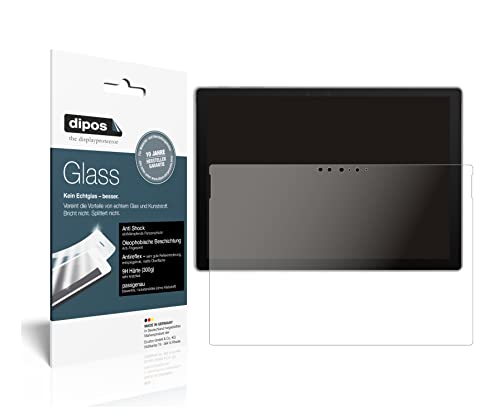 dipos I 9H Displayschutz matt kompatibel mit Microsoft Surface Pro 7 Plus Schutzfolie Anti-Shock von dipos