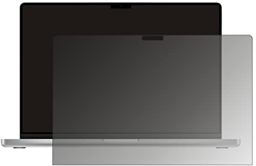dipos I Blickschutzfolie kompatibel mit Apple MacBook Pro 14 Zoll (2021) Display-Schutzfolie matt mit 4-Wege Sichtschutz-Effekt von dipos
