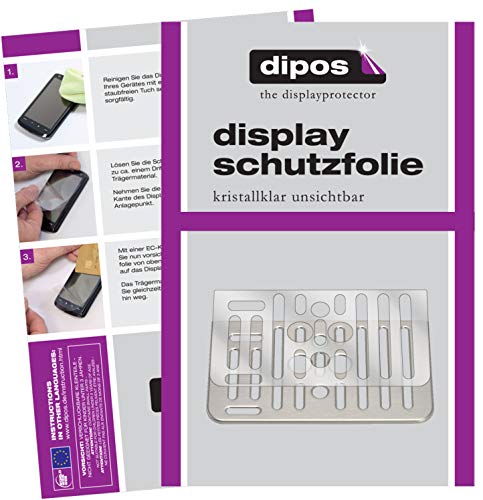 dipos I Schutzfolie kompatibel mit SAECO HD8967 Tropfblech Displayschutz-Folie klar von dipos