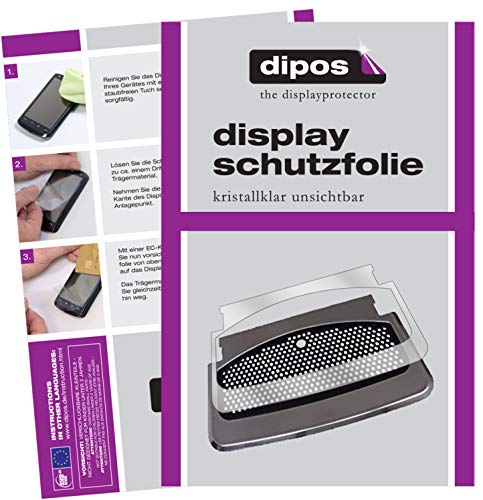 dipos I Schutzfolie kompatibel mit SAECO Xelsis 7786 Kaffeevollautomaten Folie klar – Perfekte Passform für Abtropfblech und Abtropfgitter Kaffeemaschine von dipos