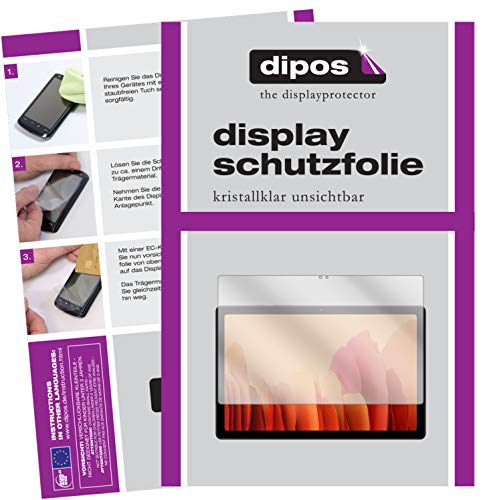 dipos I Schutzfolie kompatibel mit Samsung Tab A7 Displayschutz-Folie klar von dipos