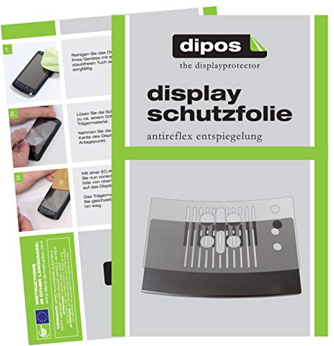 dipos I Schutzfolie matt kompatibel mit NIVONA NICR 758 Tropfblech Displayschutz-Folie von dipos