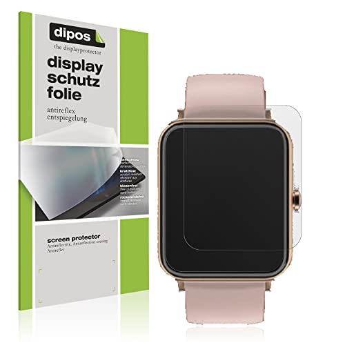 dipos I Schutzfolie matt kompatibel mit Noise Colorfit Pro 3 Assist Displayschutz-Folie (Kleiner als das Glas, da Dieses gewölbt ist) von dipos