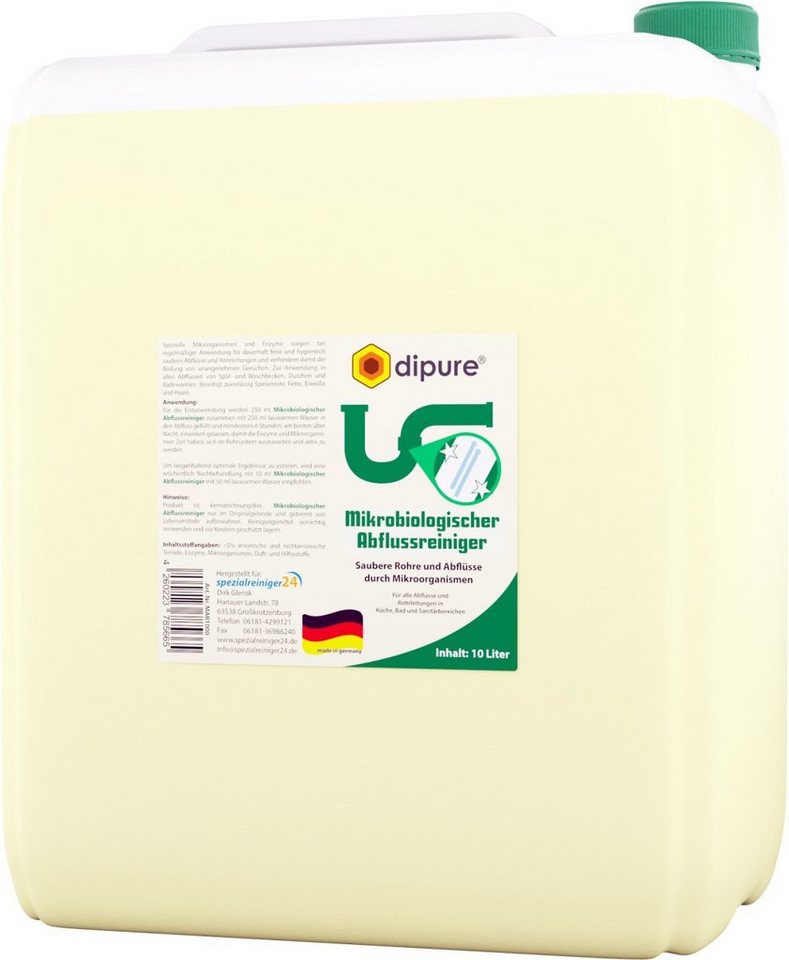 dipure Mikrobiologischer Abflussreiniger Rohrreiniger von dipure