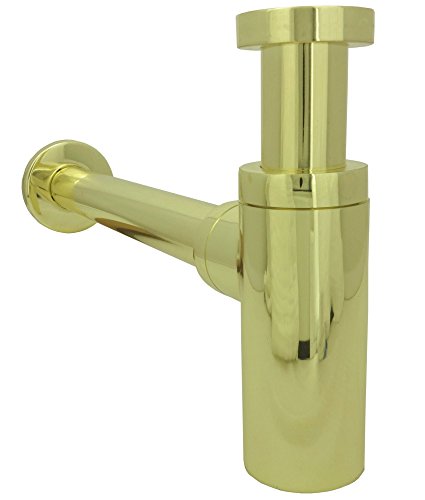Flaschensiphon Waschbecken Gold felxibel Geruchsverschluss Siphon aus Messing im Landhaus Design Flaschensiphon Waschbecken Gold felxibel Geruchsverschluss Siphon aus Messing im Landhaus Design von dirks-traumbad