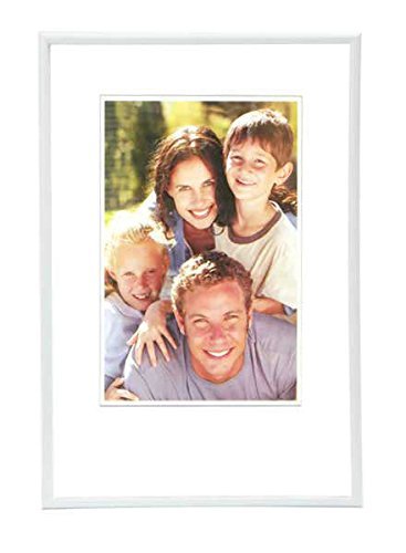 discountoase Moderne Kunststoff Bilderrahmen Fotorahmen 9x13 bis 40x50 cm versch. Farben (20x30, Weiß) von discountoase