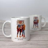 Hand Illustrierte Abenteuer Tasse Reise Geschenk Hand Illustrierte Abenteuer Tasse Reise Geschenk von discoveranddraw