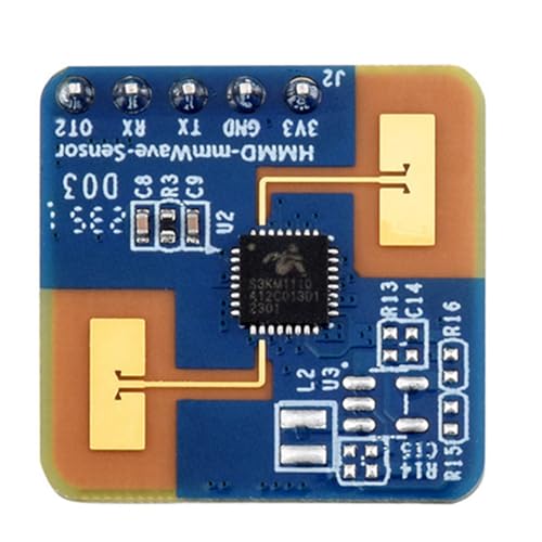 dissot 1 Stück 24G Millimeter Wave Radar Sensor Blau PCB Hohe Empfindlichkeit S3KM1110 Intelligentes Mikrobewegungsmodul ISM Band von dissot