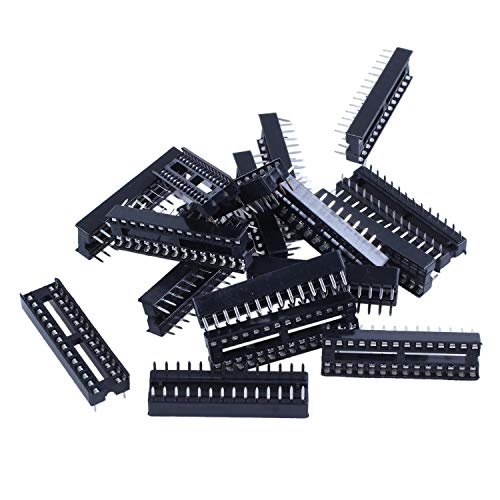 dissot 17 Stück x 28 Pin DIP IC Sockel Adapter Loet-Buchse von dissot