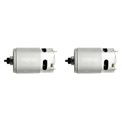 dissot 2 x Motor 14,4 V/13 Zähne, ersetzt den Motor für GSR14.4-2-LI PSR 14,4 Li-2 PSR14.4LI-2 PSR1440LI-2 14, Bohrmotor von dissot