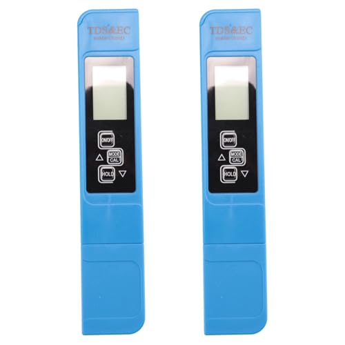 dissot 2 x TDS EC Messgerät Temperatur Pen Funktion Leitfähigkeit Werkzeug zur Messung der Wasserqualität TDS EC Tester 0 – 9990 pm 15 % dissot 2 x TDS EC Messgerät Temperatur Pen Funktion Leitfähigkeit Werkzeug zur Messung der Wasserqualität TDS EC Tester 0 – 9990 pm 15 % von dissot