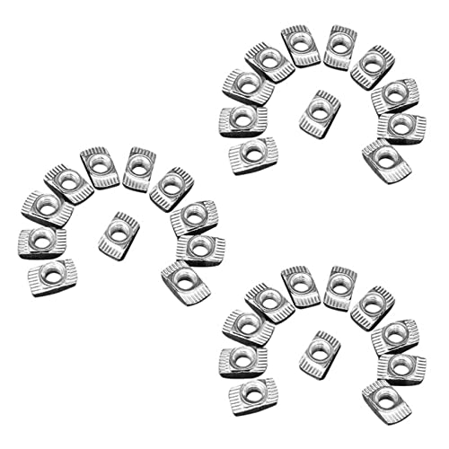 dissot 300 Stück M5 Hammermutter Anschluss aus Aluminium Stahl T-Befestigung Mutter dissot 300 Stück M5 Hammermutter Anschluss aus Aluminium Stahl T-Befestigung Mutter von dissot