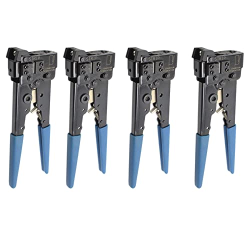dissot 4 x für RJ45 8P8C 8P LAN Ethernet Kabel Crimpzange Crimpwerkzeug dissot 4 x für RJ45 8P8C 8P LAN Ethernet Kabel Crimpzange Crimpwerkzeug von dissot