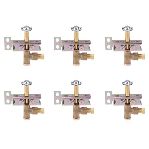 dissot 6 x unidirektionale Flammenhalterung für Pilotbrenner mit 3 Löchern für Erdgas oder Propan/Butan dissot 6 x unidirektionale Flammenhalterung für Pilotbrenner mit 3 Löchern für Erdgas oder Propan/Butan von dissot
