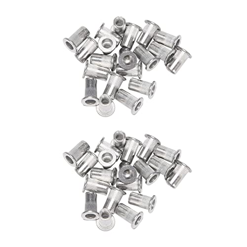 dissot M5 Nietmutter A Platte aus Aluminium Mutter Einsatz Silberton 40 Stück dissot M5 Nietmutter A Platte aus Aluminium Mutter Einsatz Silberton 40 Stück von dissot
