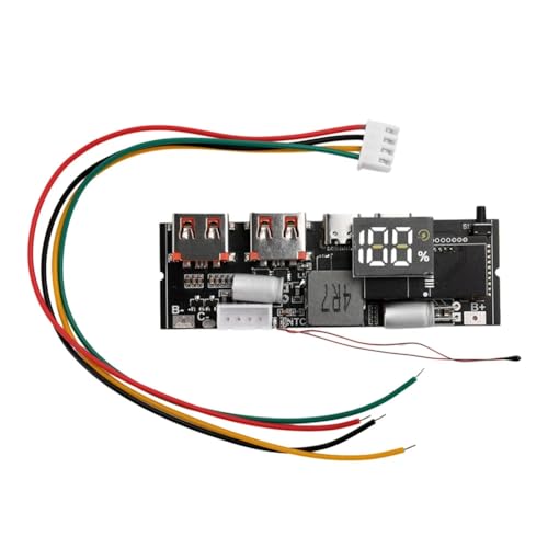 dissot Mobile Stromversorgungsmodul mit bidirektionaler Ladung QC3.0, 65 W, Power Bank 18650, Lademodul PD QC SCP VOOC 3S von dissot